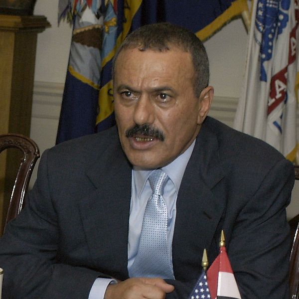عبد الله صالح الرئيس اليمنى السابق
