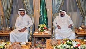 سؤال محرج من أميرقطر للملك السعودي؛ فماذا كانت النتيجة؟