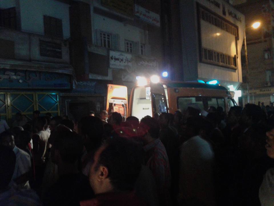 صور من الحريق