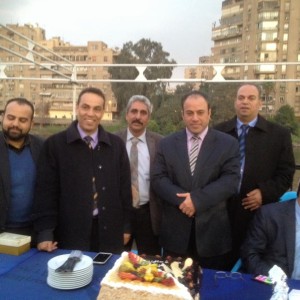 جانب من التكريم 