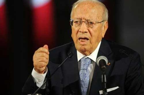 الرئيس التونسى السبسى