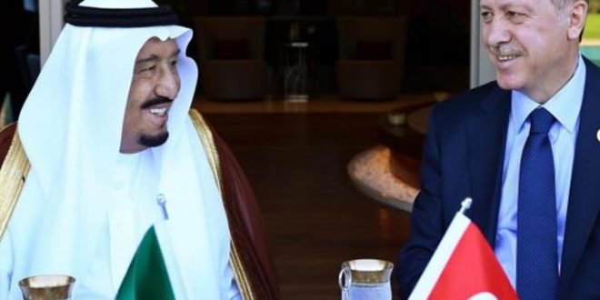 الملك سلمان واردوغان