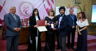 تكريم رامي أنور بمهرجان المرأة العربية للإبداع