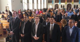 صوره لباتريك براون بكنيسة مارمرقس سكاربرو بالأمس