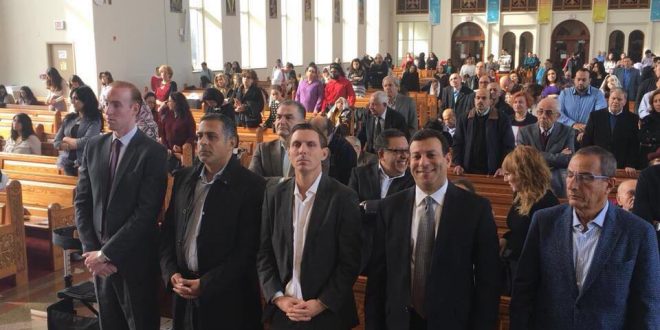 صوره لباتريك براون بكنيسة مارمرقس سكاربرو بالأمس