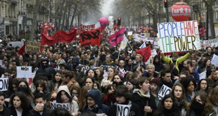 مظاهرات بفرنسا