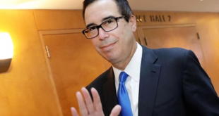 وزير الخزانة الأمريكي ستيفن منوشين