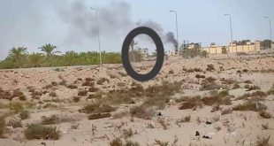 صورة للكمين بعد الهجوم عليه