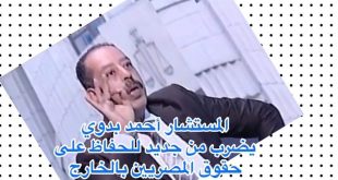 المستشار أحمد بدوى