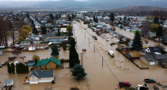 فيضانات كندا
