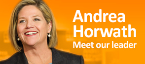 Andrea Horwath Leader of NDP